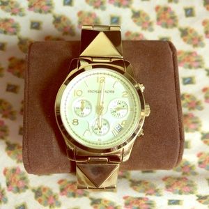 Michael Kors studded watch